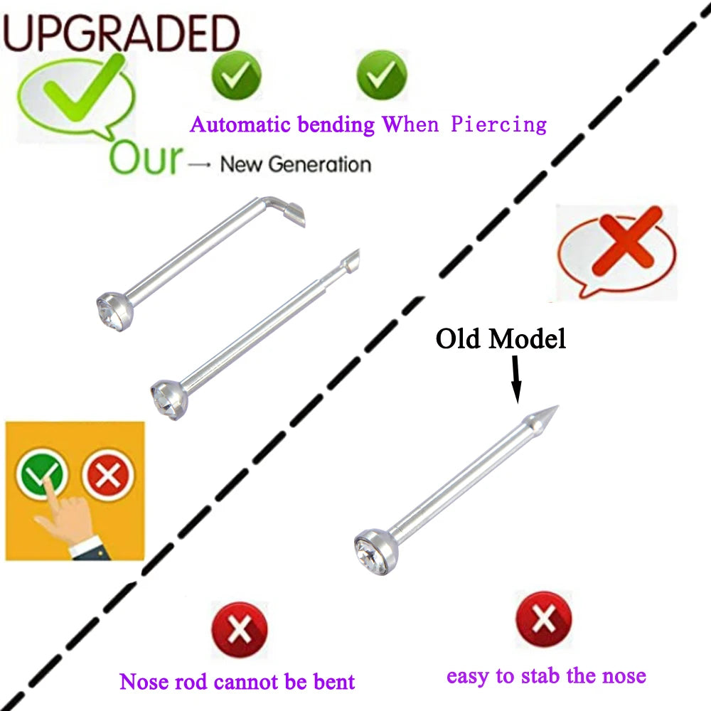 Disposable Safe Sterile Piercing Gun