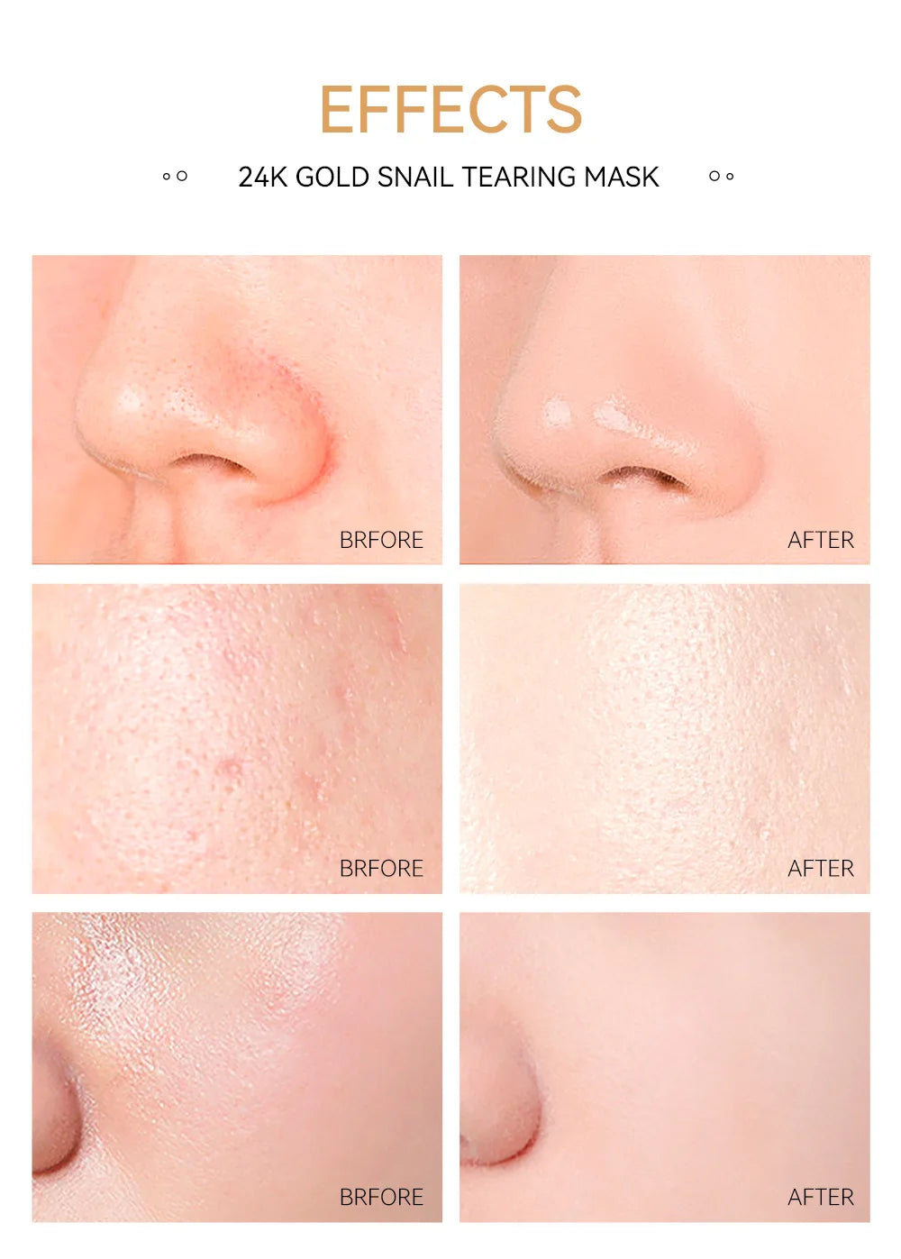 Gold Glow Peel Mask – 24K Gold Brightening & Blackhead Removal Mask