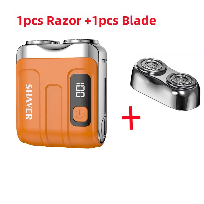 Mini Electric Smart Rechargeable Shaver – Portable USB Razor for Men & Women, Smooth & Painless Hair Removal