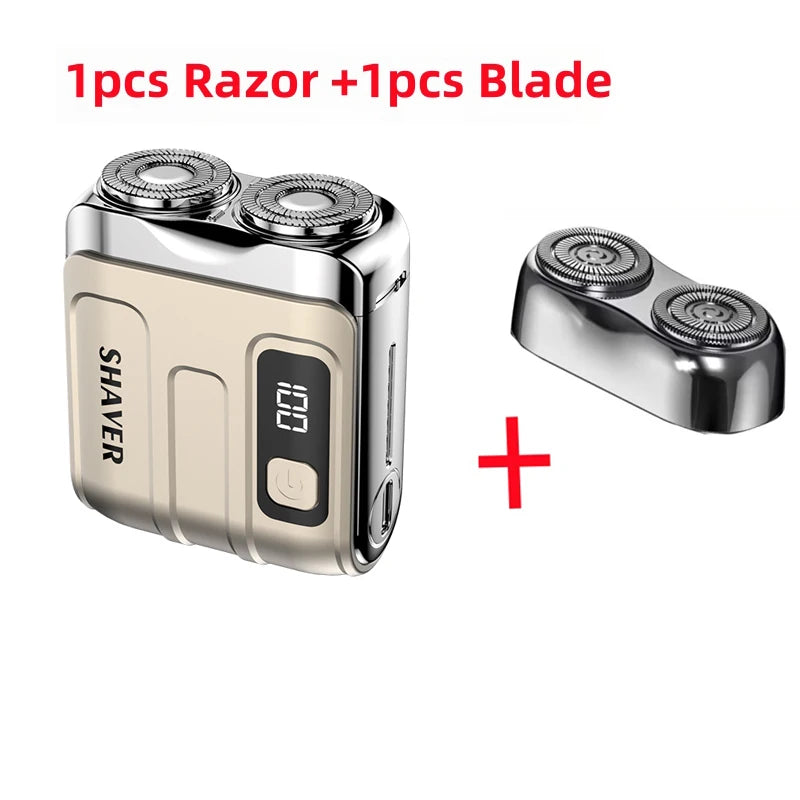 Mini Electric Smart Rechargeable Shaver – Portable USB Razor for Men & Women, Smooth & Painless Hair Removal