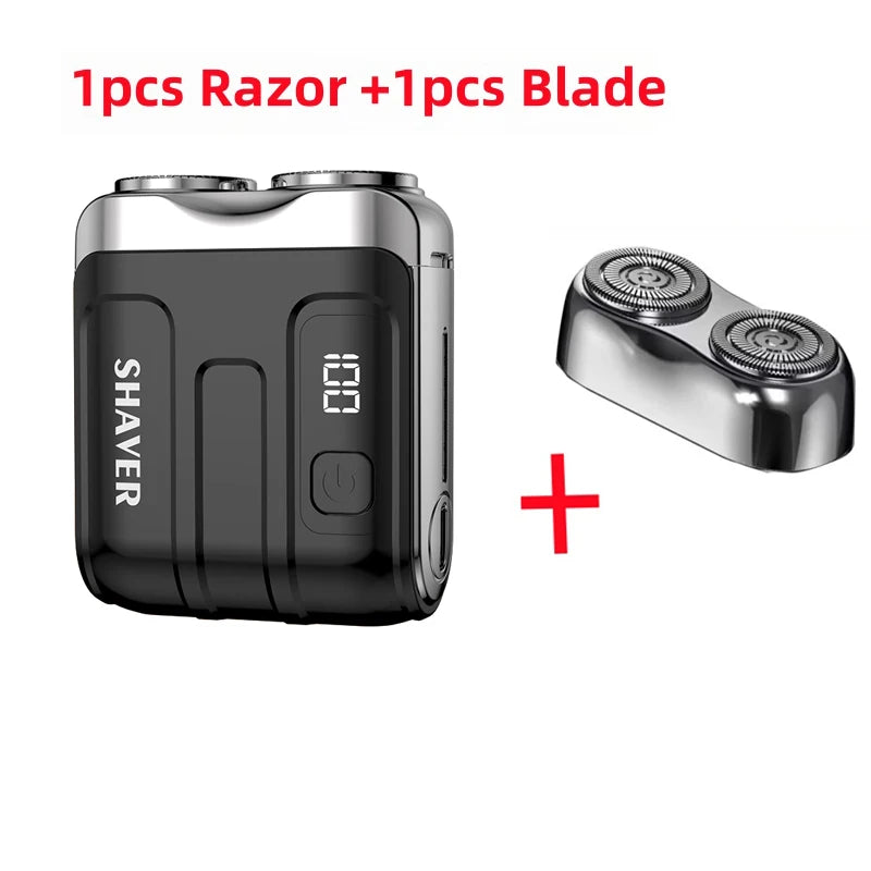 Mini Electric Smart Rechargeable Shaver – Portable USB Razor for Men & Women, Smooth & Painless Hair Removal
