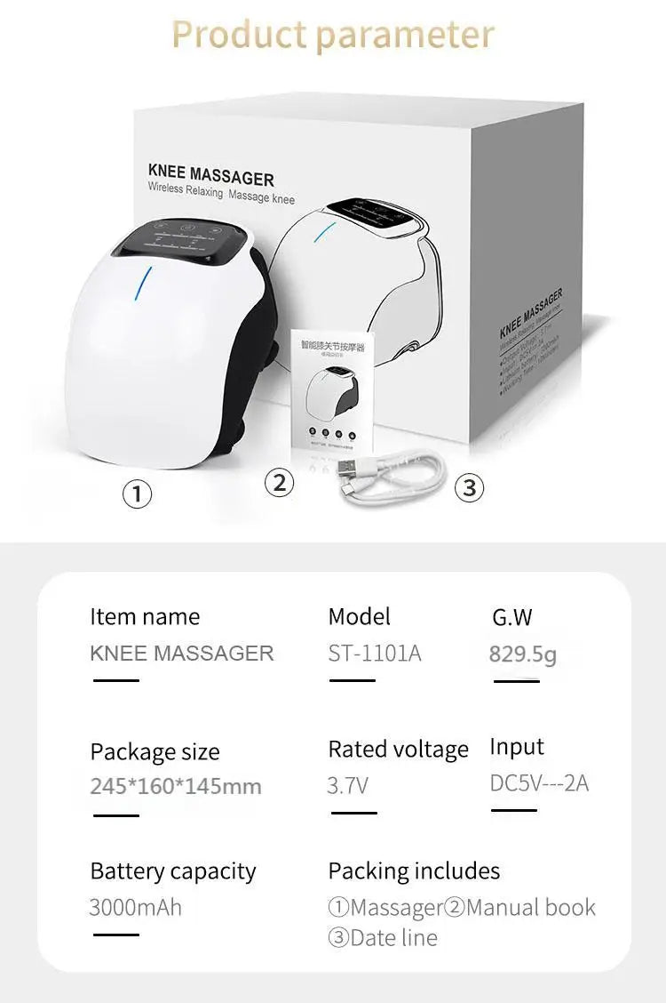 Smart Cordless Knee Massager