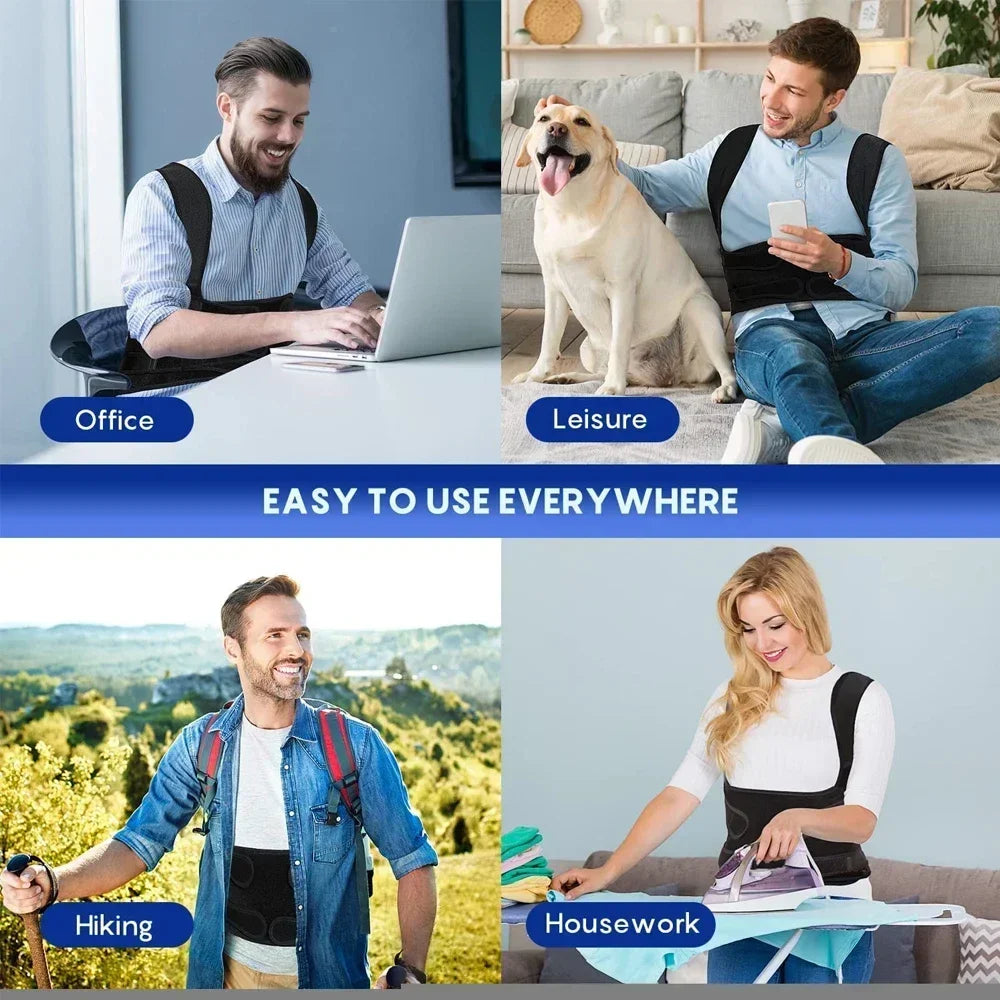 Align Pro™ Posture Corrector – Adjustable Back Support Brace for Better Posture & Pain Relief