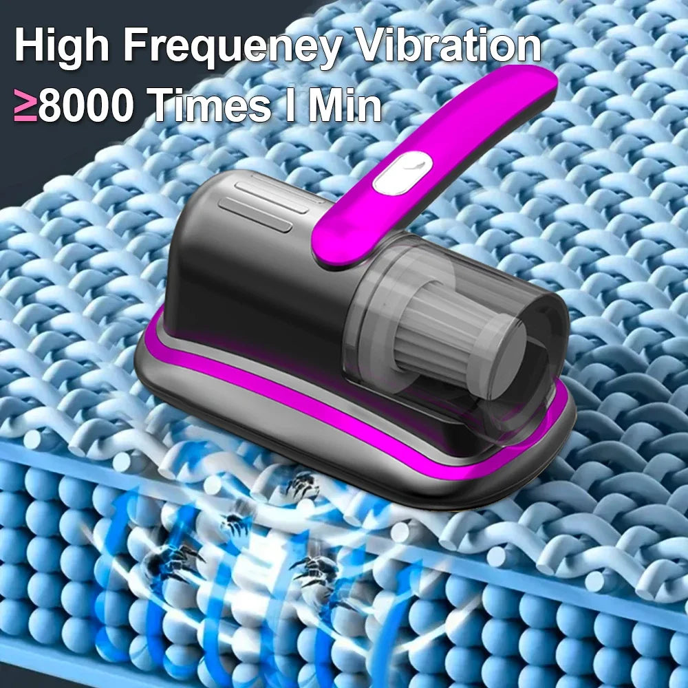 Wireless Handheld Mattress Vacuum Cleaner with UV-C Light HEPA Filter