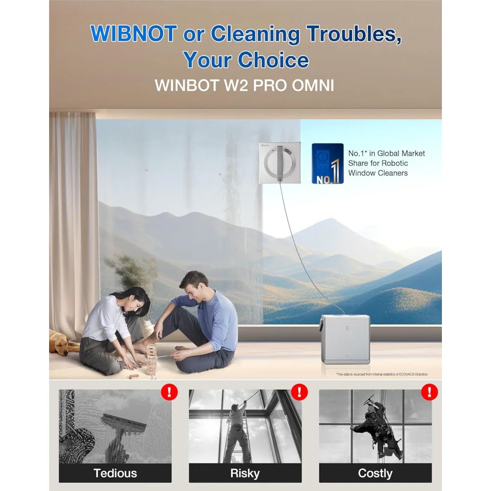 Portable Window Cleaning Robot with Multi-Functional Station