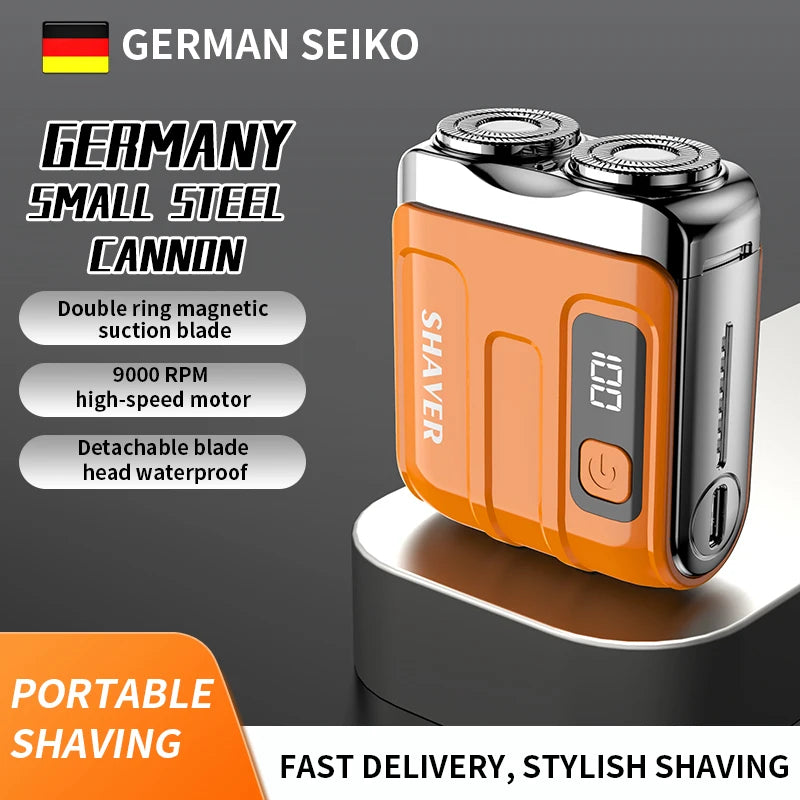 Mini Electric Smart Rechargeable Shaver – Portable USB Razor for Men & Women, Smooth & Painless Hair Removal
