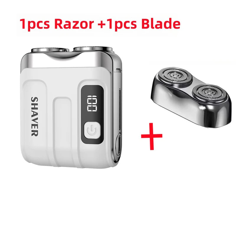 Mini Electric Smart Rechargeable Shaver – Portable USB Razor for Men & Women, Smooth & Painless Hair Removal