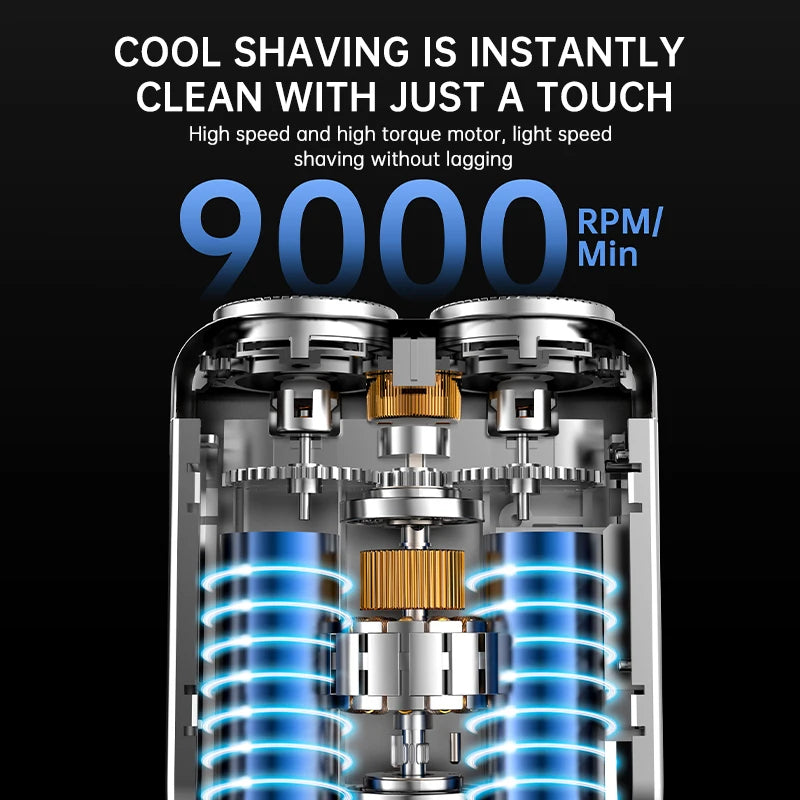 Mini Electric Smart Rechargeable Shaver – Portable USB Razor for Men & Women, Smooth & Painless Hair Removal