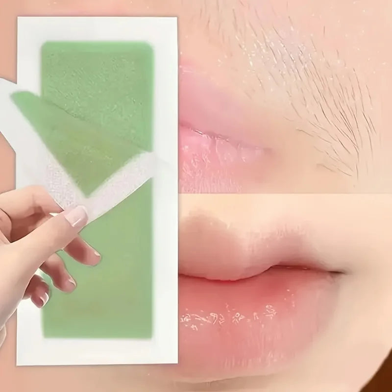 Double-Sided Cold Wax Hair Removal Strips (10/20 PCS)