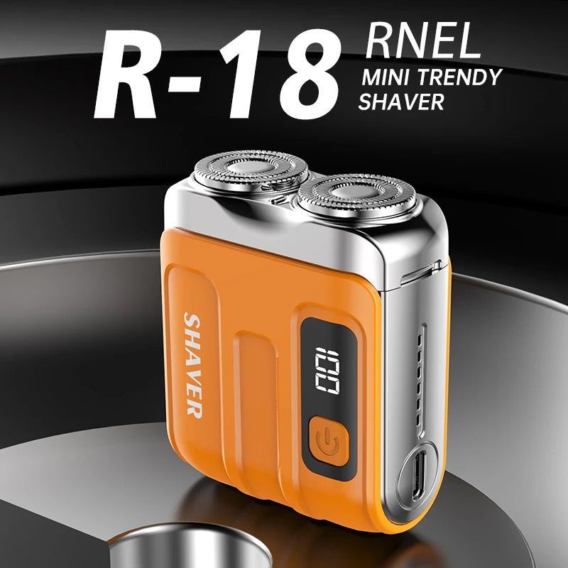 Mini Electric Smart Rechargeable Shaver – Portable USB Razor for Men & Women, Smooth & Painless Hair Removal