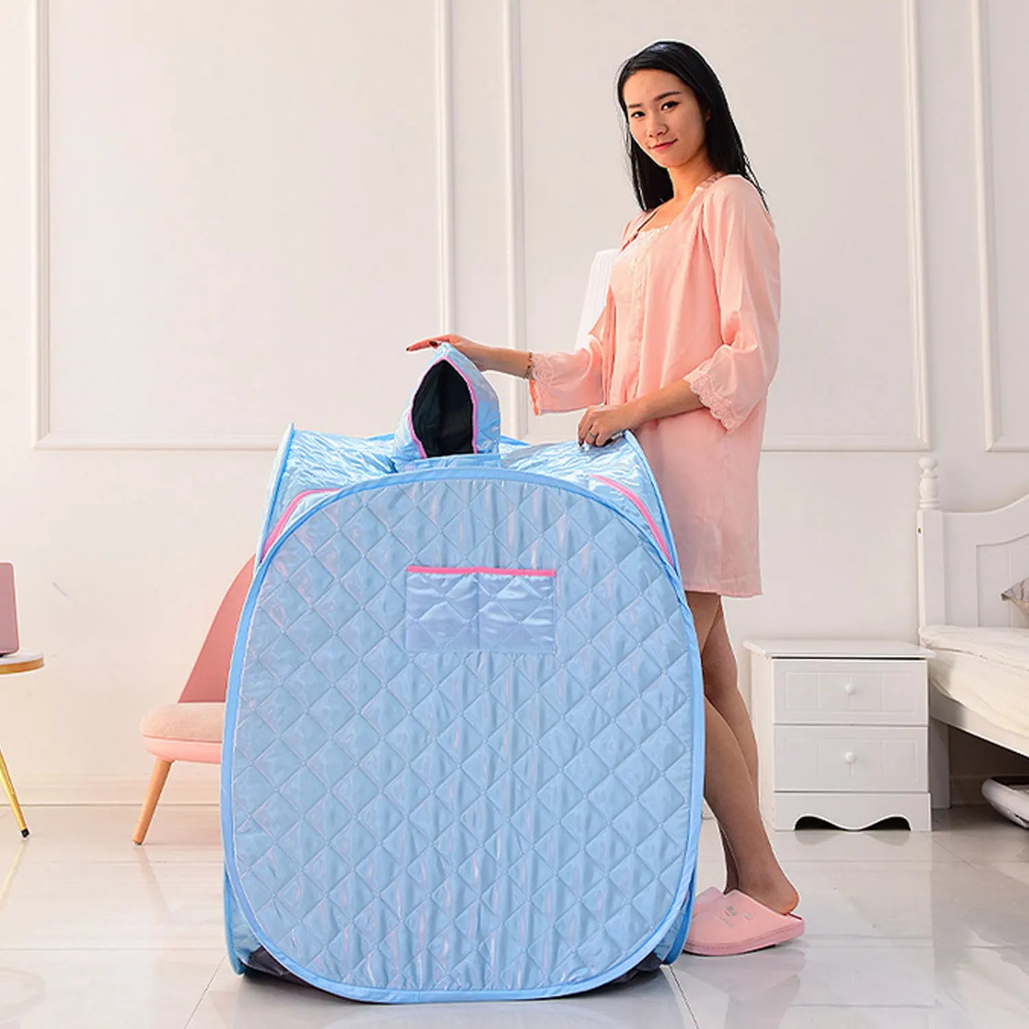 Portable Folding Steam Sauna – Home Spa Sauna Tent for Full Body Relaxation & Detox