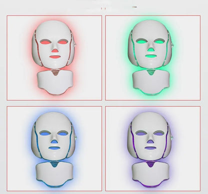 7 Colors LED Face &amp; Neck Mask