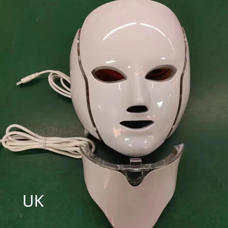 7 Colors LED Face &amp; Neck Mask