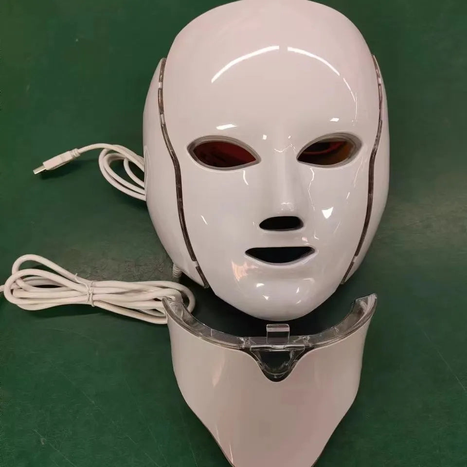 7 Colors LED Face &amp; Neck Mask