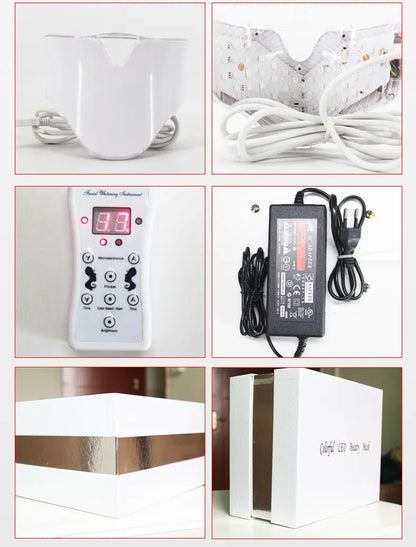 7 Colors LED Face &amp; Neck Mask