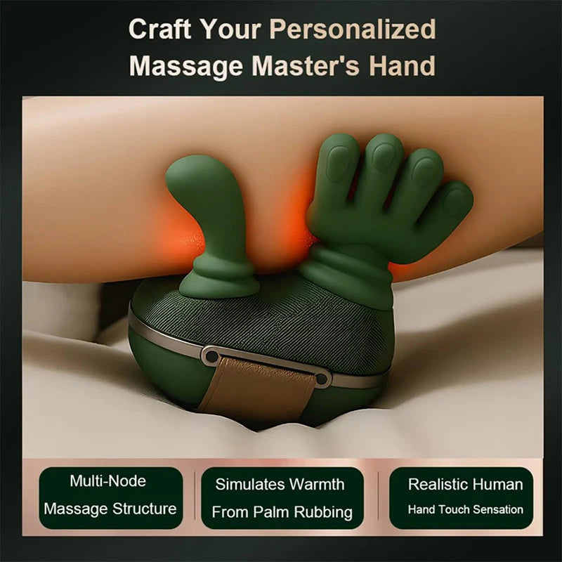 Electric Neck Massager Pillow – Deep Tissue Shiatsu Massage Pillow with Heat Therapy for Neck, Shoulder &amp; Back Pain Relief