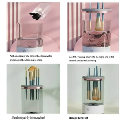USB Plug Electric Makeup Brush Cleaner