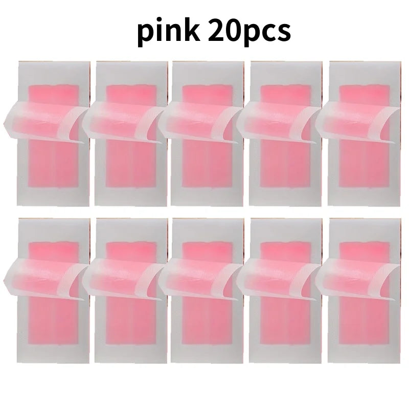 Double-Sided Cold Wax Hair Removal Strips (10/20 PCS)
