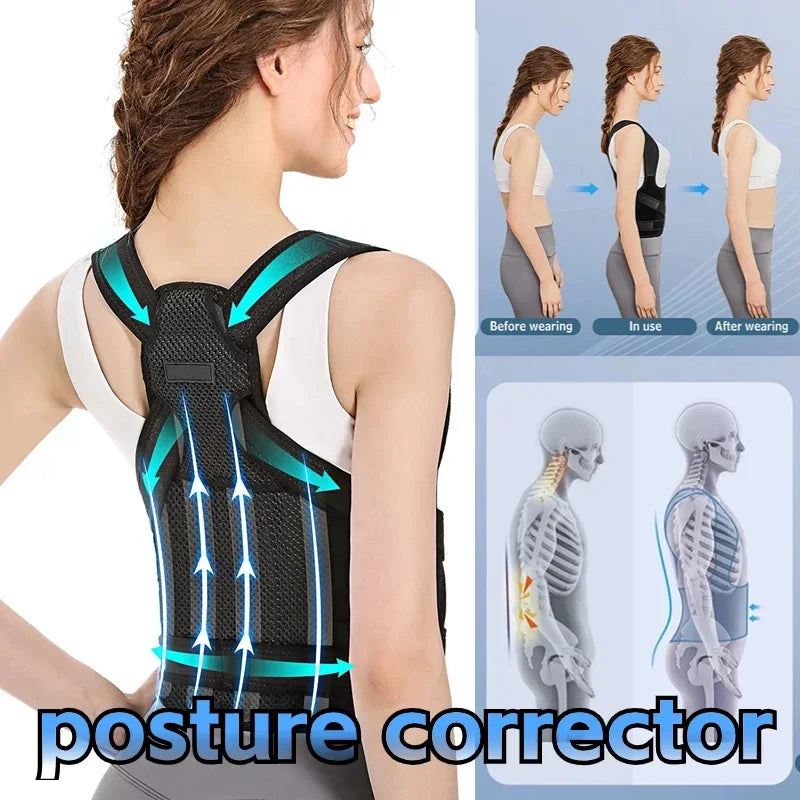 Align Pro™ Posture Corrector – Adjustable Back Support Brace for Better Posture &amp; Pain Relief