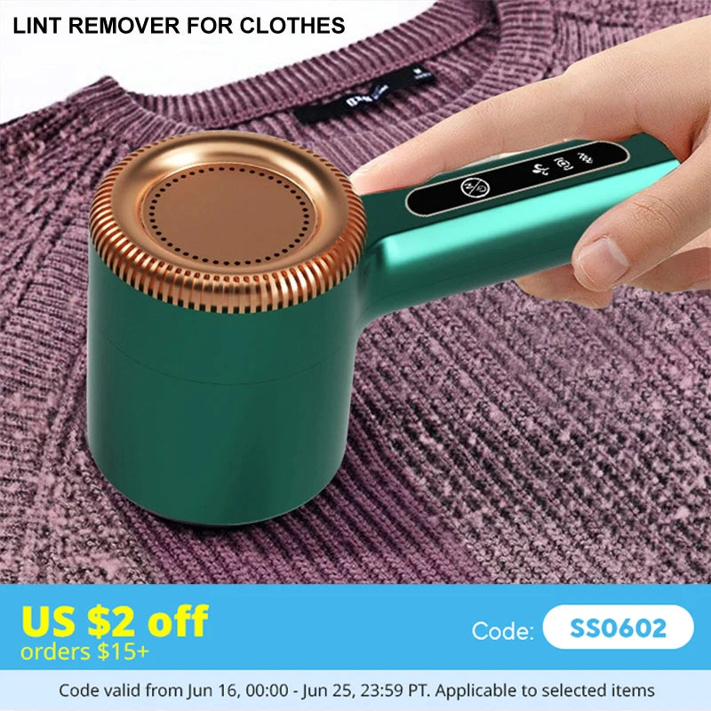 Fabric Fresh Pro Lint Remover – Portable Clothes Shaver &amp; Fabric Pill Remover for Garments &amp; Upholstery