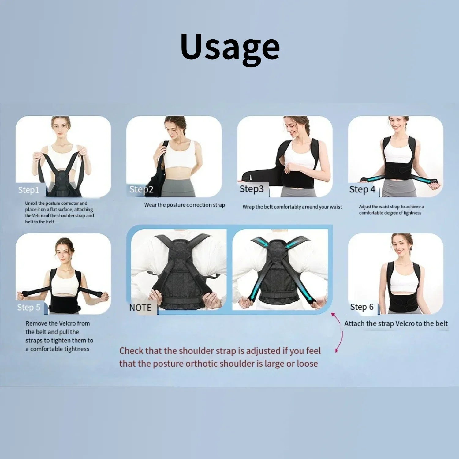 Align Pro™ Posture Corrector – Adjustable Back Support Brace for Better Posture &amp; Pain Relief