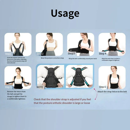Align Pro™ Posture Corrector – Adjustable Back Support Brace for Better Posture &amp; Pain Relief