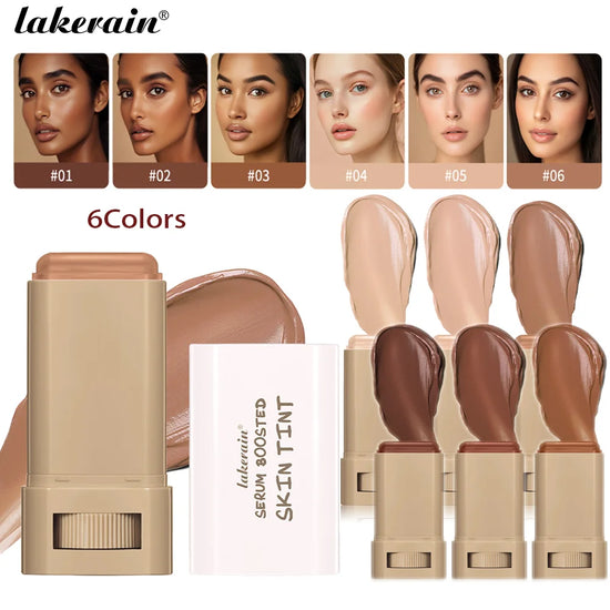 Stick Waterproof Face Foundation – Full Coverage Long-Lasting Cream Foundation Stick for Flawless Makeup