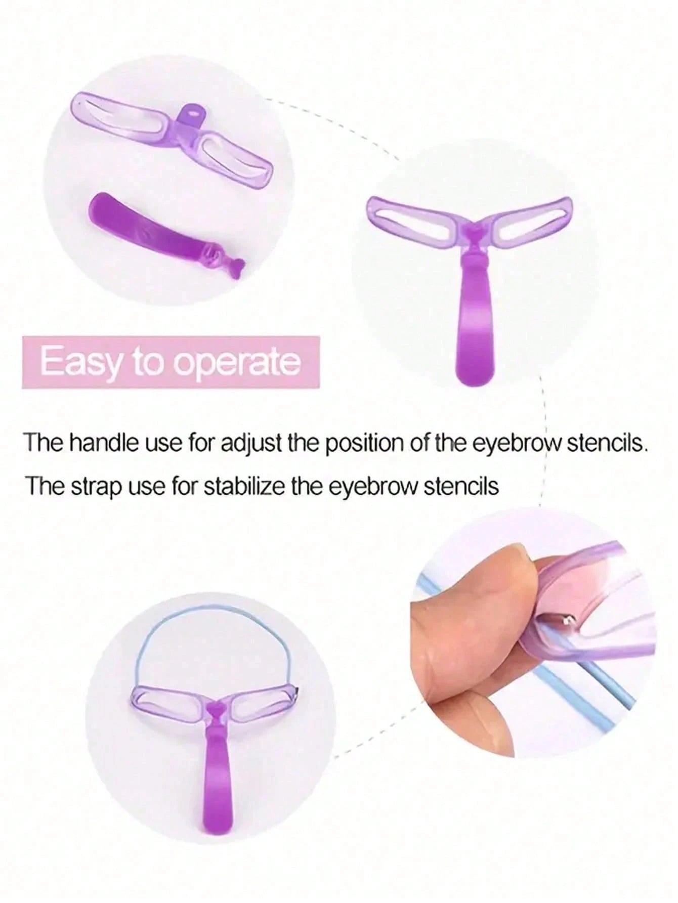 Eyebrow Shaper-8 Styles For Different Eyebrow Shapes