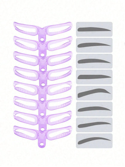 Eyebrow Shaper-8 Styles For Different Eyebrow Shapes