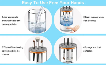 USB Plug Electric Makeup Brush Cleaner