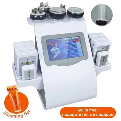 Lipo Sculpt Pro™ 6-in-1 Ultrasonic Cavitation &amp; Body Contouring System – RF Skin Tightening &amp; Fat Reduction Machine