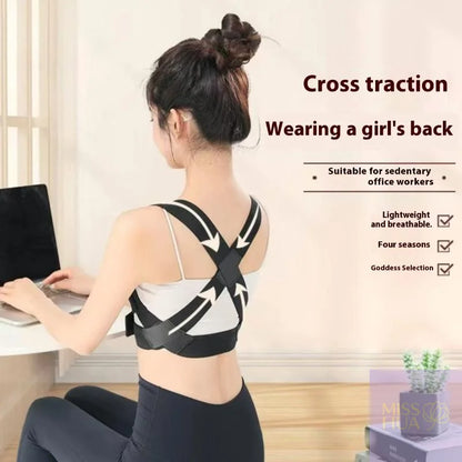 Posture Flex Comfort Brace – Adjustable Back &amp; Shoulder Posture Corrector Support