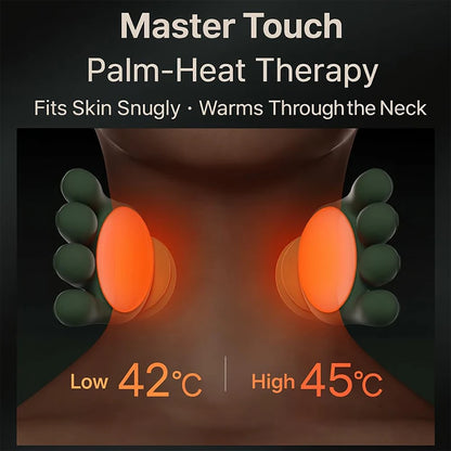 Electric Neck Massager Pillow – Deep Tissue Shiatsu Massage Pillow with Heat Therapy for Neck, Shoulder &amp; Back Pain Relief