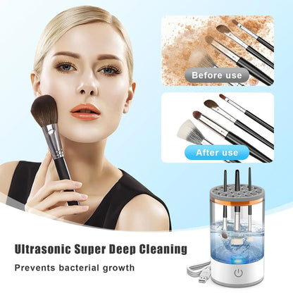 USB Plug Electric Makeup Brush Cleaner