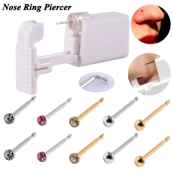 Disposable Safe Sterile Piercing Gun – Hygienic Ear Piercing Tool Kit