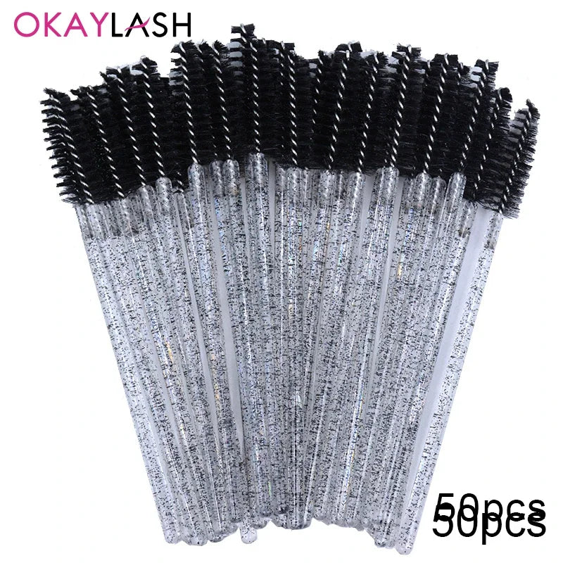 Eyelash Extension Makeup Disposable Eyelash Brushes (100pcs)