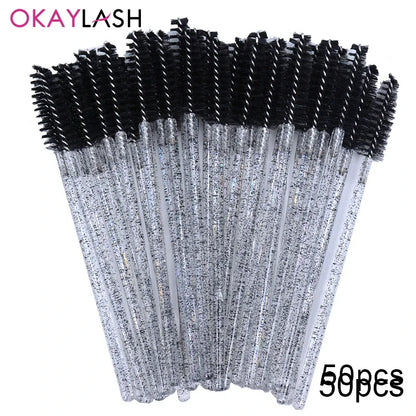 Eyelash Extension Makeup Disposable Eyelash Brushes (100pcs)