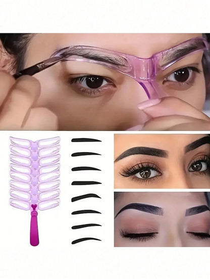 Eyebrow Shaper-8 Styles For Different Eyebrow Shapes