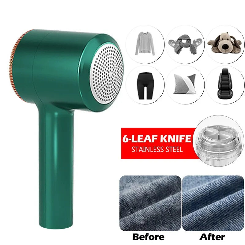 Fabric Fresh Pro Lint Remover – Portable Clothes Shaver &amp; Fabric Pill Remover for Garments &amp; Upholstery