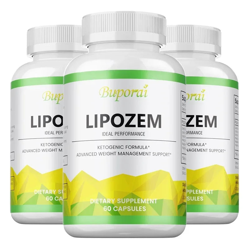 Lipozem Capsules - Appetite Suppression, Weight Management, Digestive Health, Metabolism