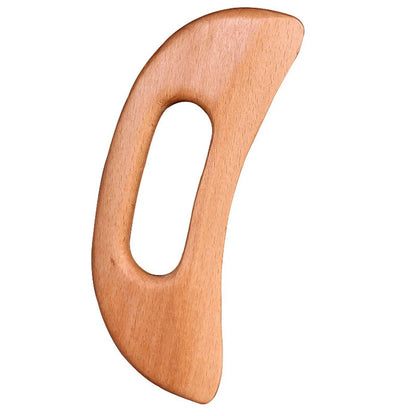 Wooden Body Massage Guasha – Natural Muscle Scraping Tool for Deep Tissue Massage, Relaxation &amp; Body Sculpting