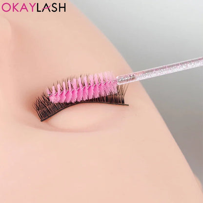 Eyelash Extension Makeup Disposable Eyelash Brushes (100pcs)