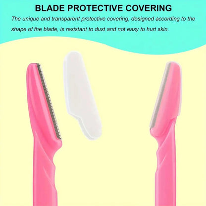 5/10/30/40 pcs Silk Edge Precision Face &amp; Brow Razor Set
