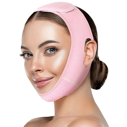 Reusable Chin Lift &amp; Face Shaping Strap – V-Line Face Slimming &amp; Jawline Support Band
