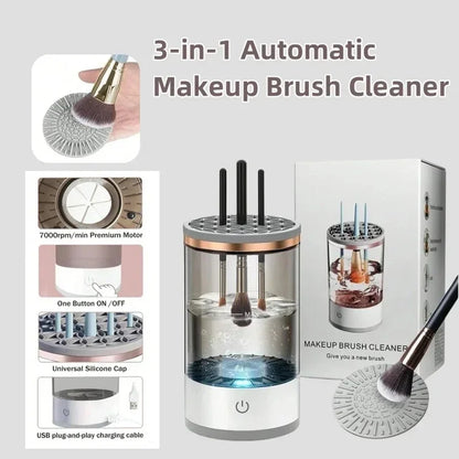 USB Plug Electric Makeup Brush Cleaner