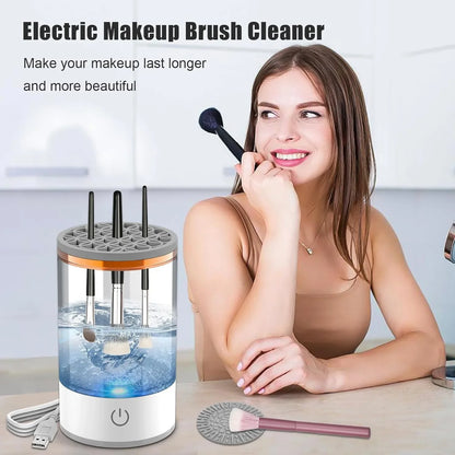 USB Plug Electric Makeup Brush Cleaner