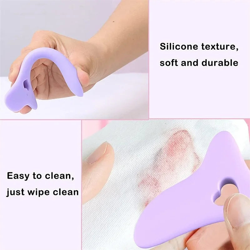 Multi-Functional Silicone Eyeliner &amp; Lip Makeup Stencil