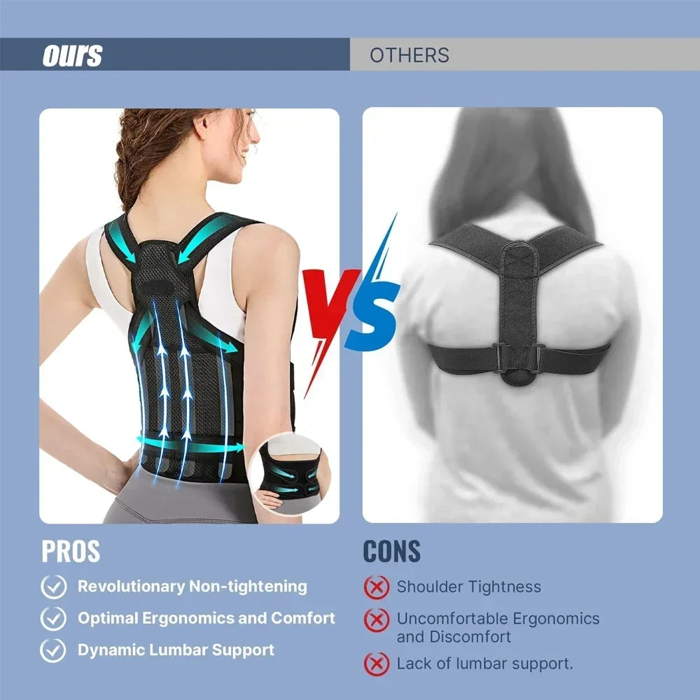 Align Pro™ Posture Corrector – Adjustable Back Support Brace for Better Posture &amp; Pain Relief