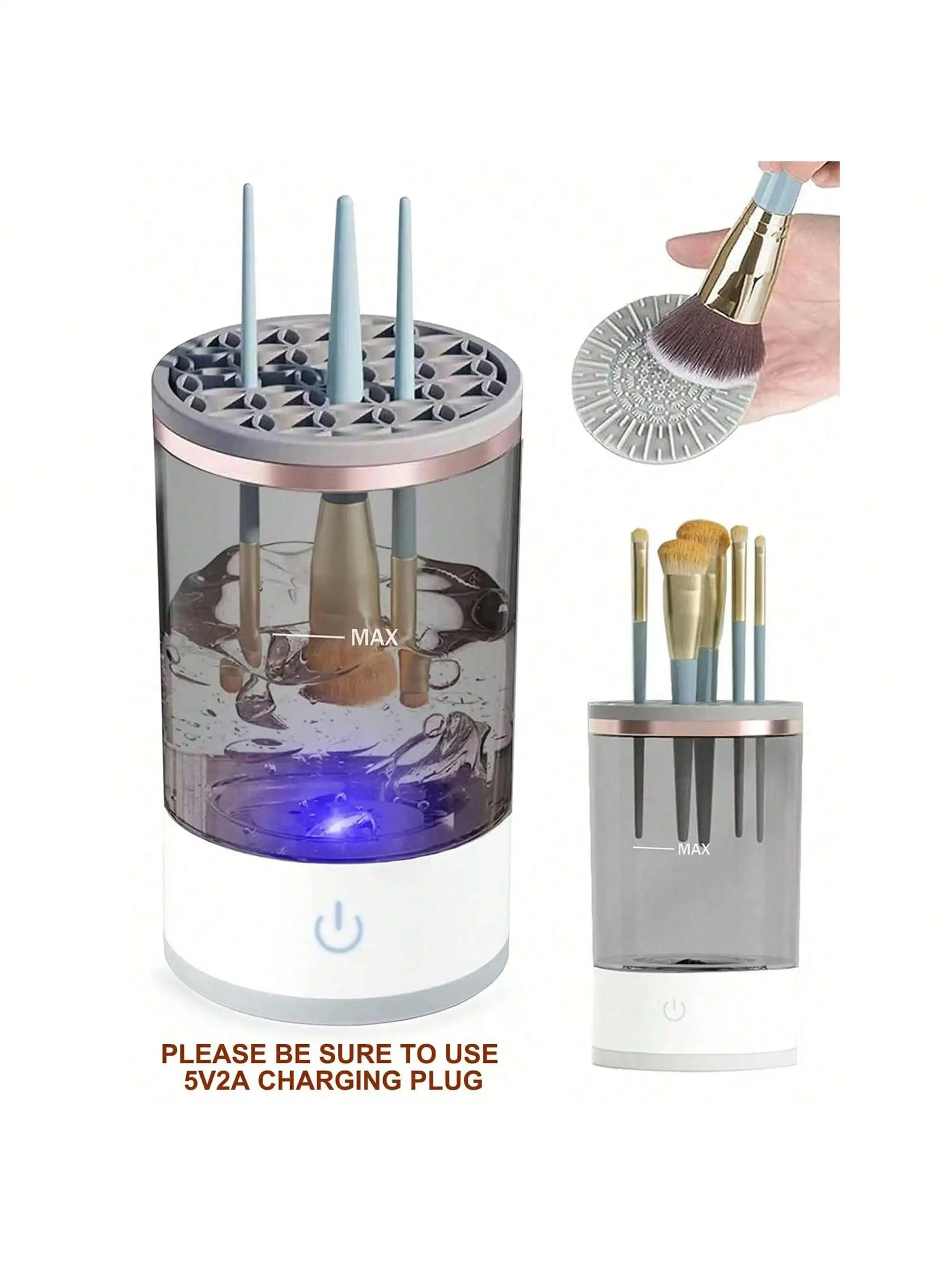USB Plug Electric Makeup Brush Cleaner