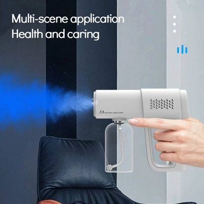 Nano Spray Gun Sanitizer Sprayer – USB Rechargeable Handheld Disinfection Mist Sprayer for Home, Office &amp; Travel